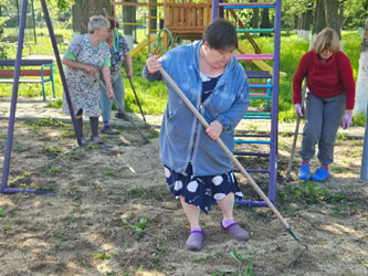 проведение субботника